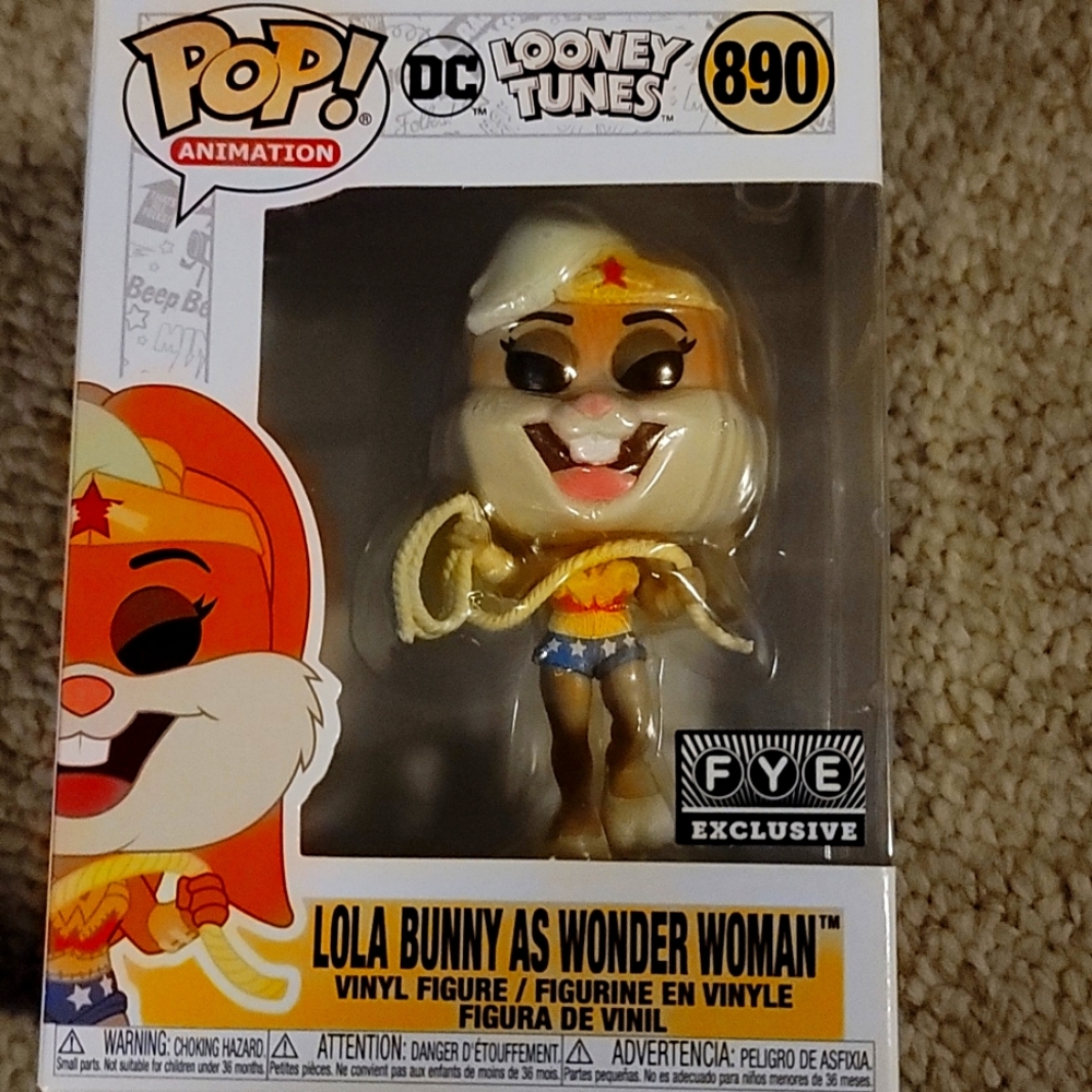 Lola bunny as wonder woman